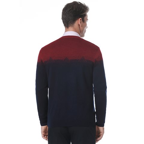 Gradient sweater